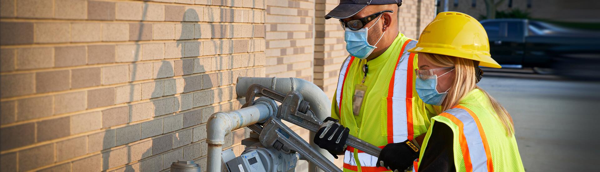 North Shore Gas employees