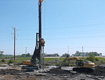 Remediation at the North Plant site in 2014.